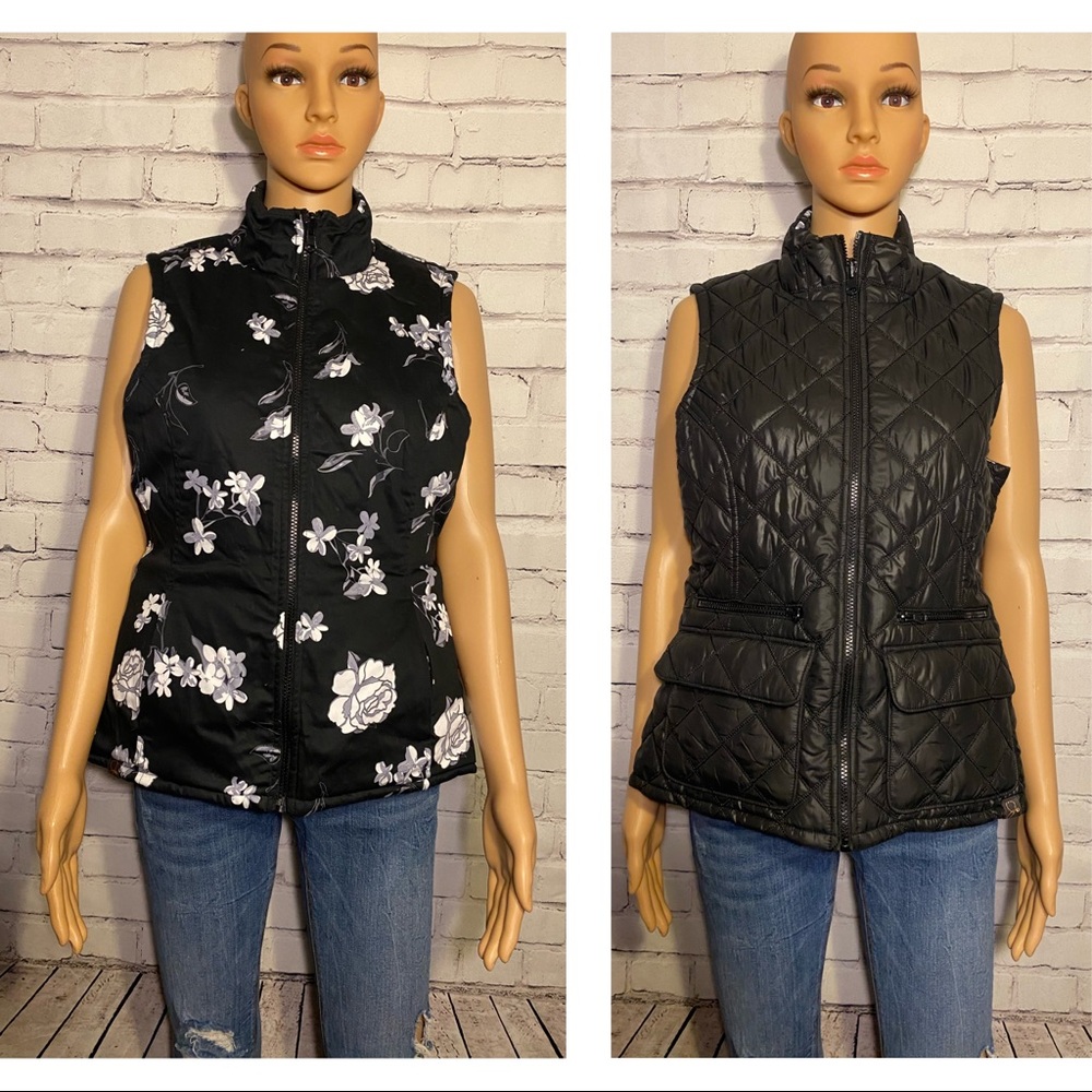 JAANUU winter reversible vest